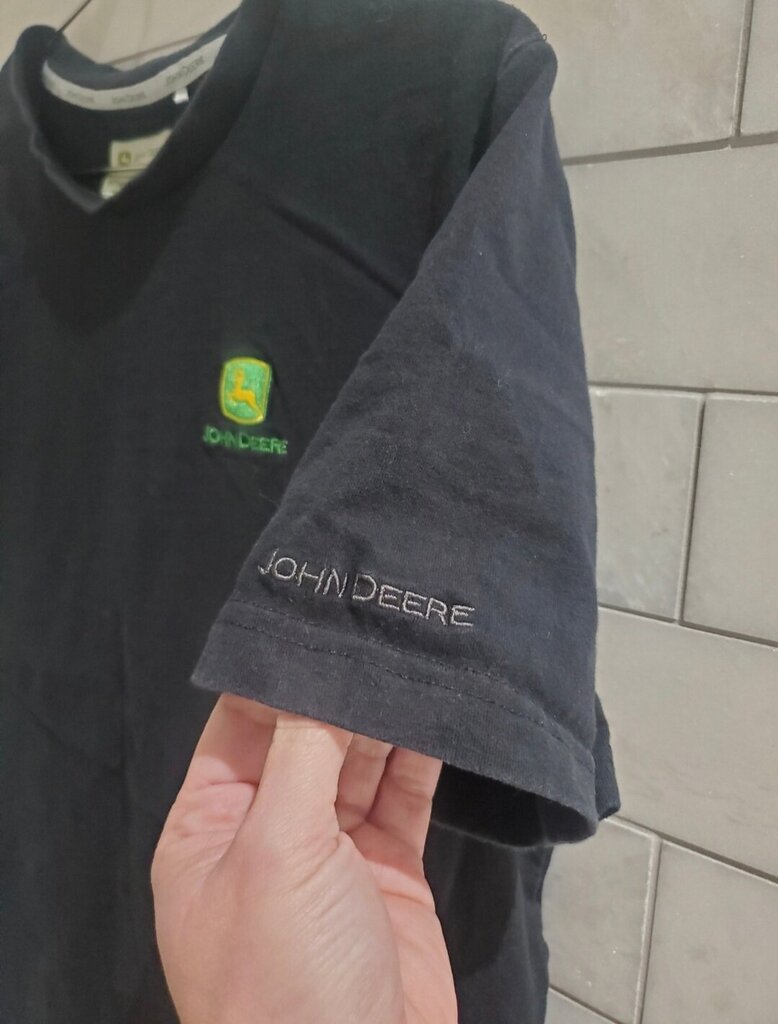 John Deere T-shirt Black
