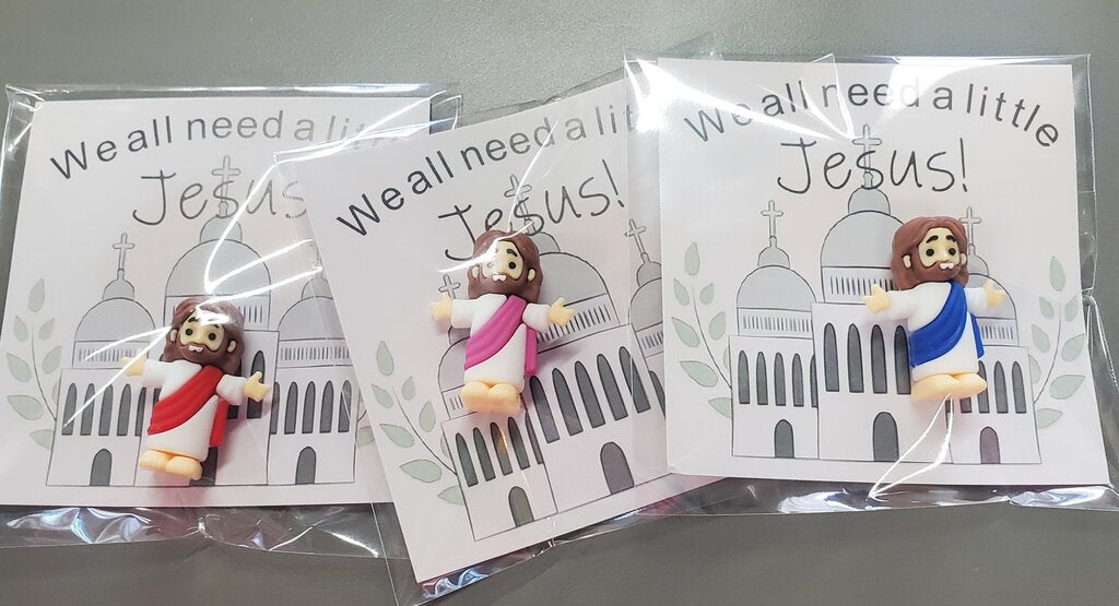 We all need a little Jesus- random color