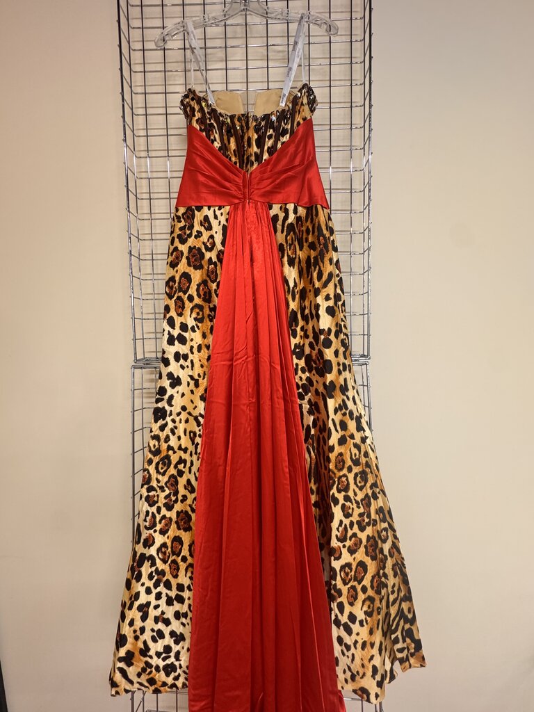 LONG SATIN GOWN