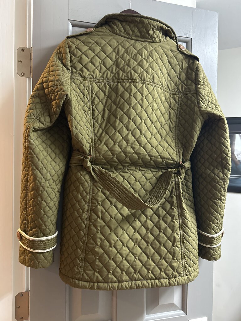 Lands End Quilted Jacket sz S