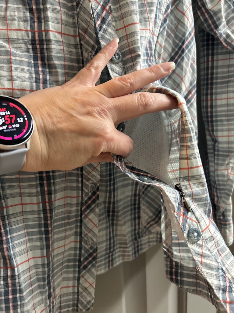 Columbia plaid long sleeve shirt