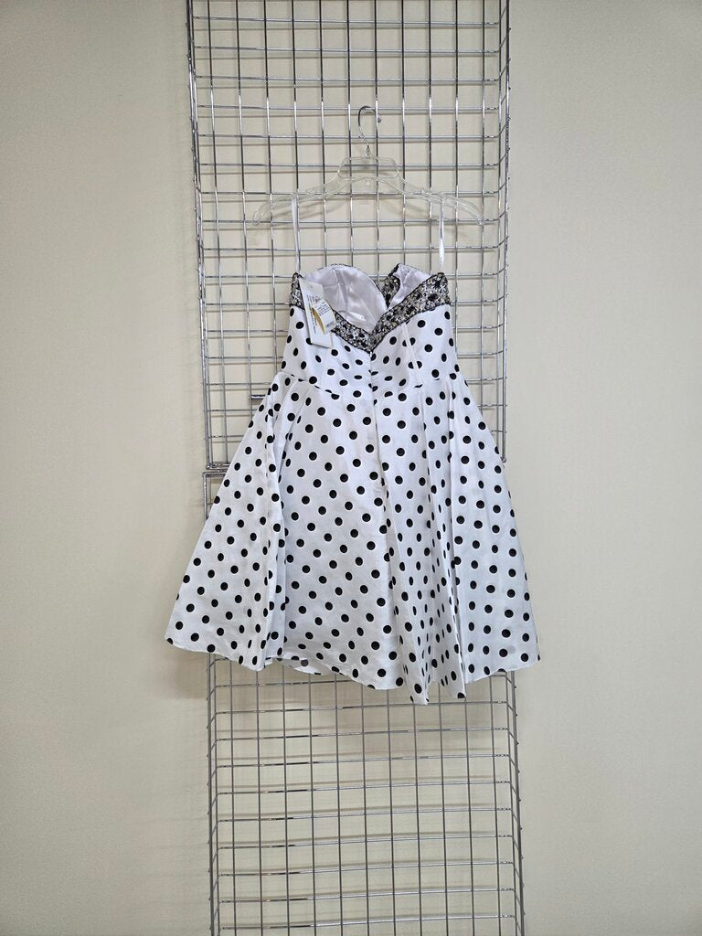 Tony Bowls Formal Dress Polka Dot VNT