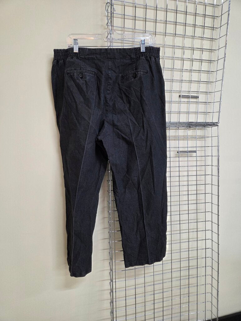 Dress Barn Stretch Denim Slacks sz 18