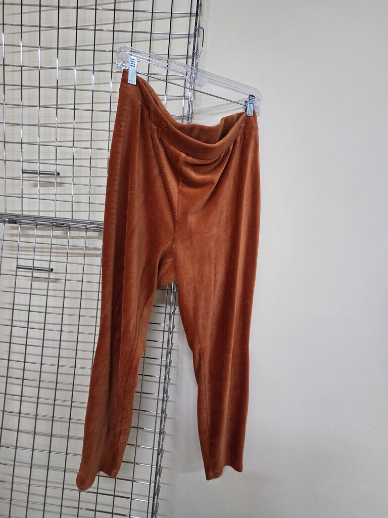 LuLaRoe Burnt Orange Soft Leggings 2X