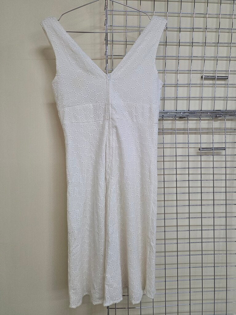 'Studio Y' Maurices Neck Sleeveless Eyelet High Dress Waist