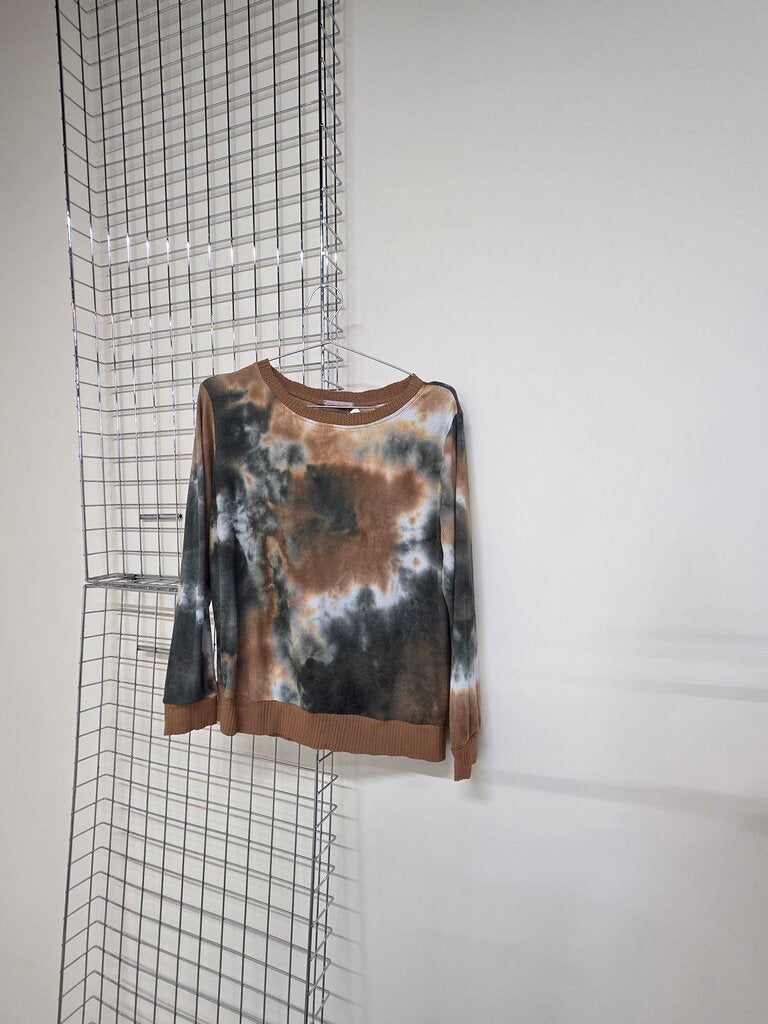 Women's long sleeve Tie-Dye Thermal Shirt