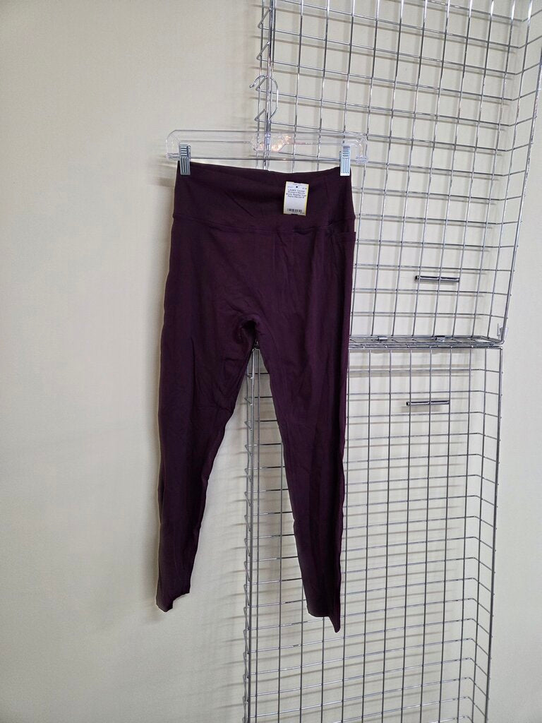 Women's Maroon Booty Shaping Yoga Pants