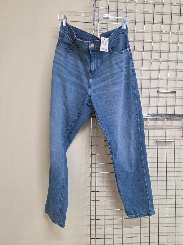 Womens Banana Republic Girlfriend Mid Rise Jeans sz 14