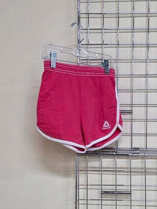 Girl's Pink Reebok Cotton Shorts sz 6