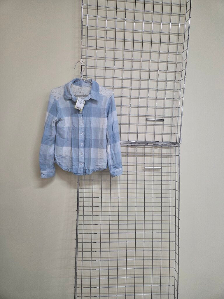 Girl's Long Sleeve Button Up Shirt