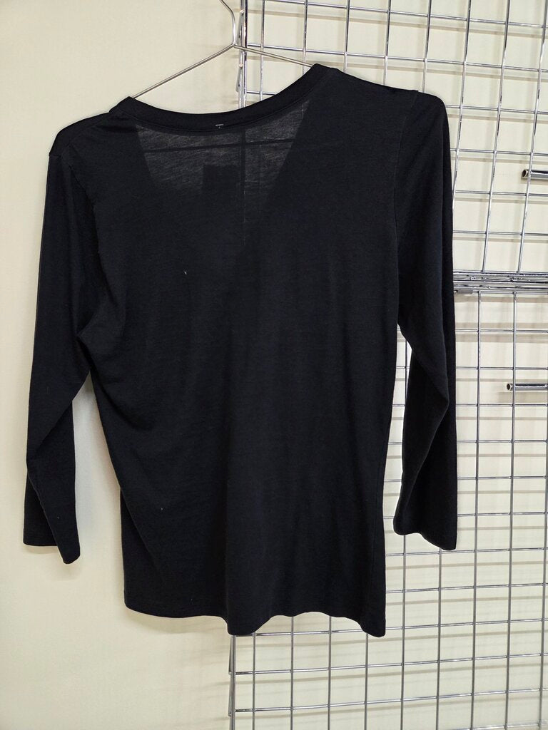 V Neck Long Sleeve 3/4 Sleeve