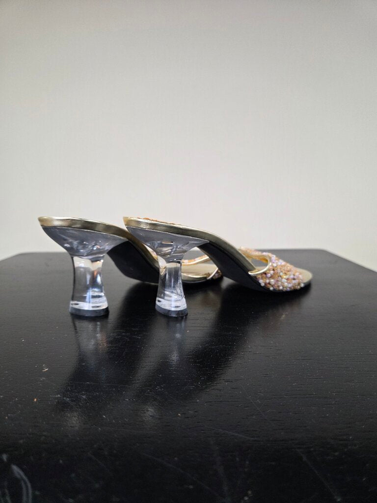 Seventeen Heeled Beaded Sandal