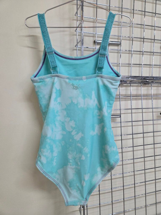 Justice 1 Piece Bathing Suit sz 8