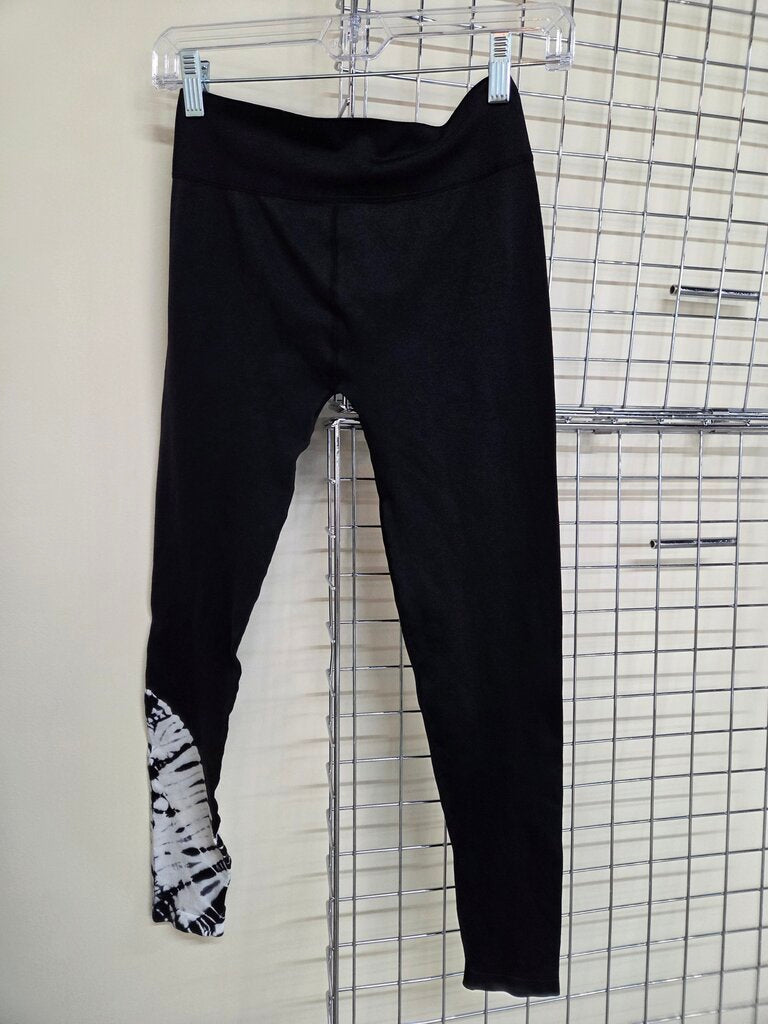 Ladies Zyia Active Wear Black leggings sz M