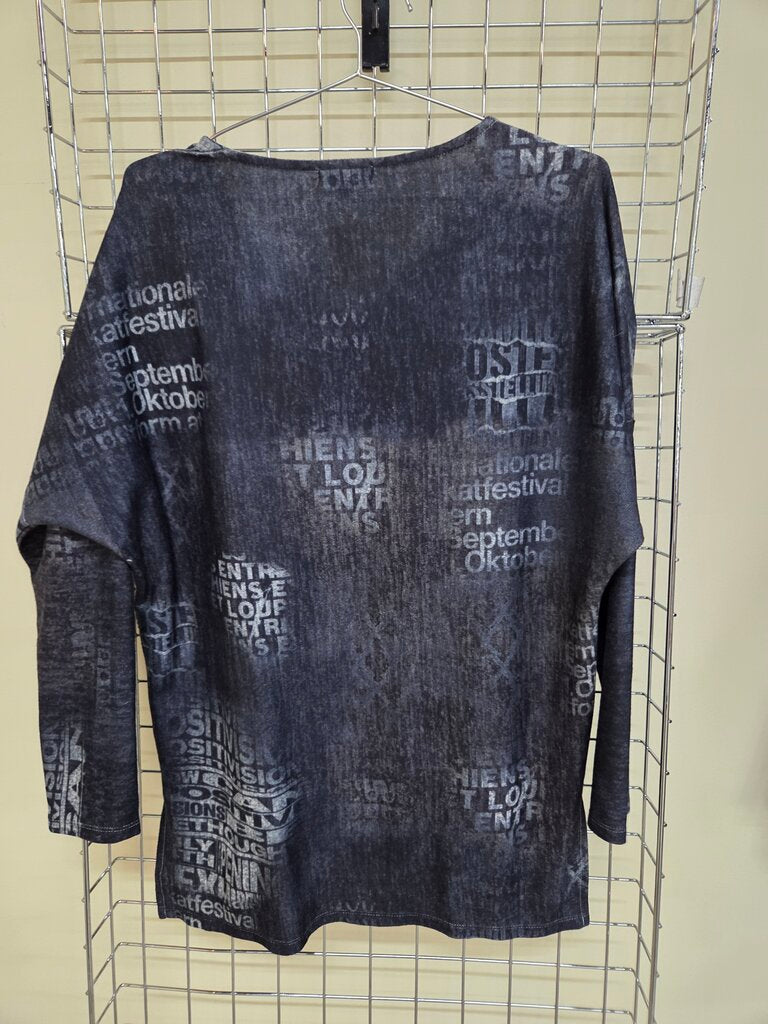 Orly Star Pattern Bedazzled Long Sleeve