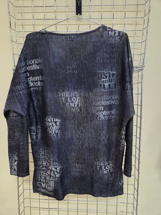 Orly Star Pattern Bedazzled Long Sleeve