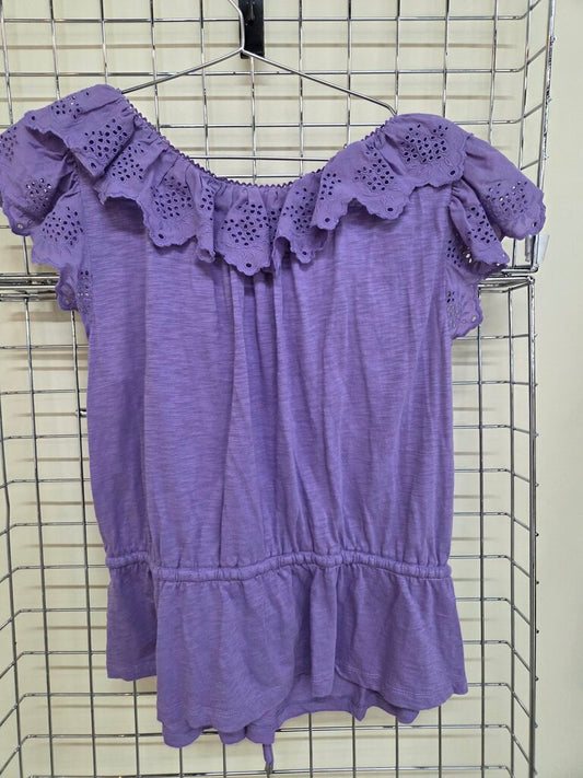 Ralph Lauren Ruffle Button Cami sz L