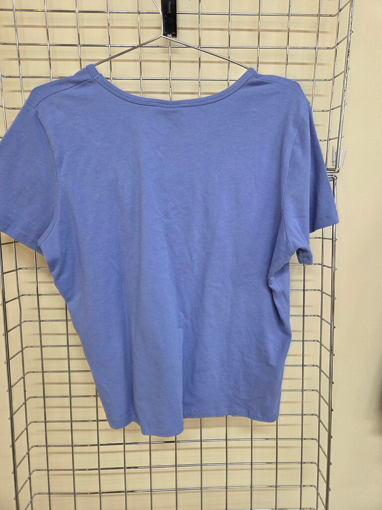 Sun Moda Plain T Shirt sz L