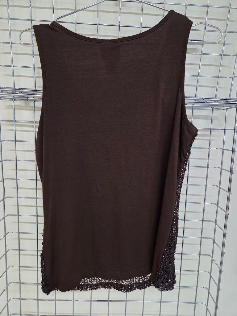 Ruby Rd. Sparkly Tank Top
