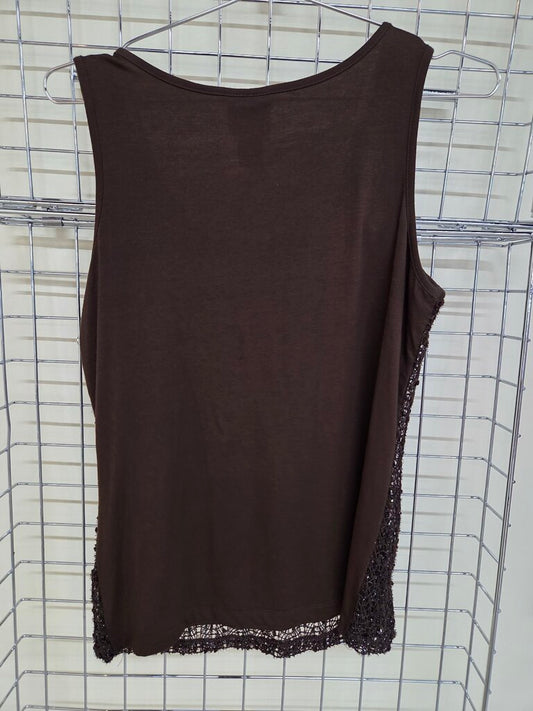 Ruby Rd. Sparkly Tank Top