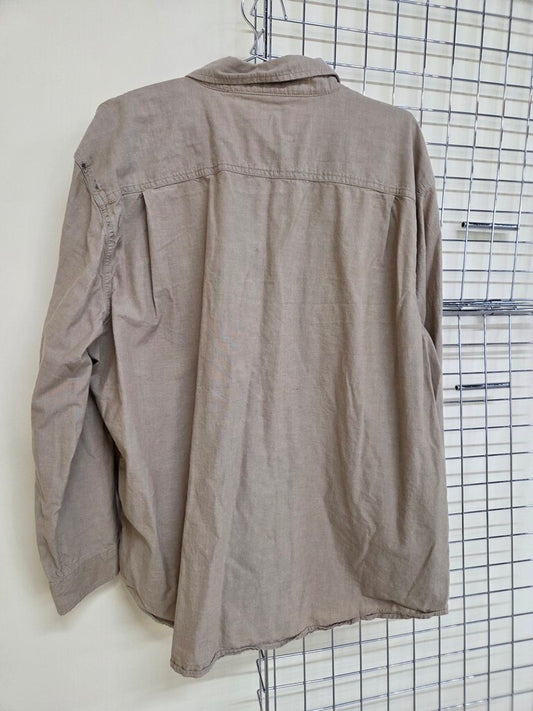 Carhart Relaxed Fit L/S Button Up Shirt 2XL