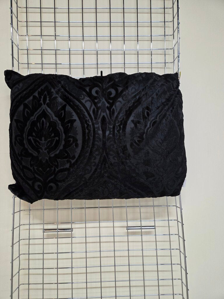 3 Piece Full Size Quilted Paisley Flocking Print Bedspread With 2 Pillow Shams w/Pillows
