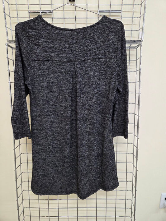'Lildy' 3/4 Sleeve Pleat Tunic