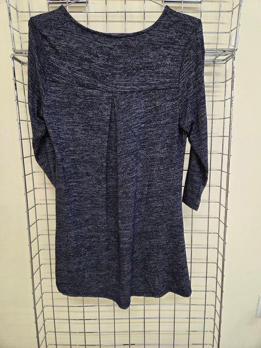 3/4 Sleeve Pleat Tunic
