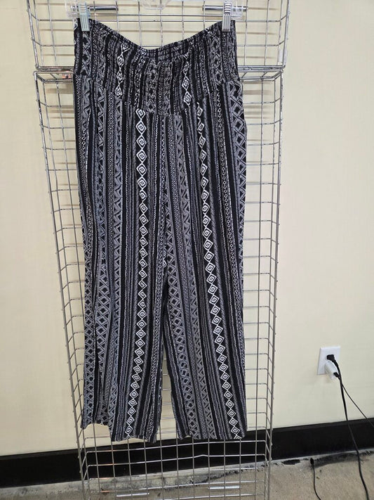 Boho Pants with Strechy waist 7/8