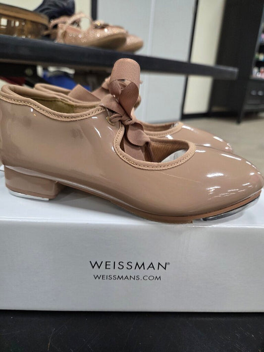 Girls NWT Weissman Tap Shoes 13C