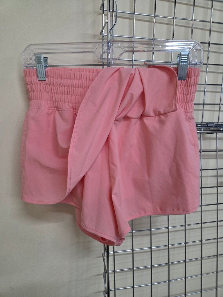 'Offline' Athletic Shorts w/Front Skirt Flap Sz S