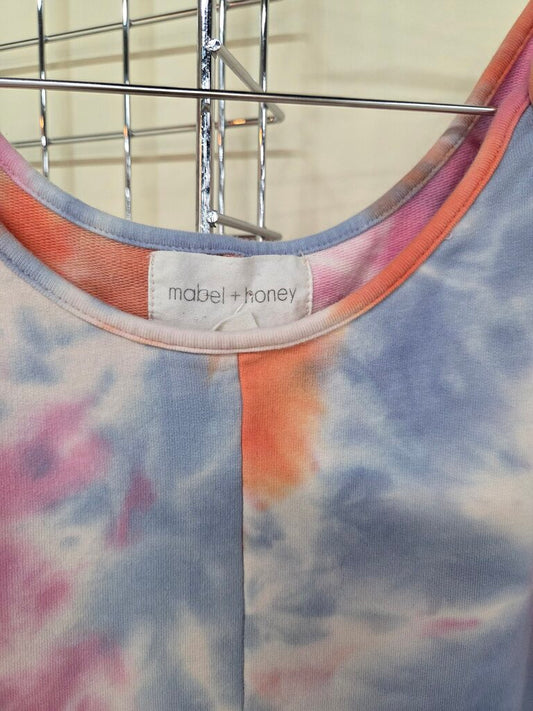 Girls Tie Dye Sleeveless Jumper sz 12
