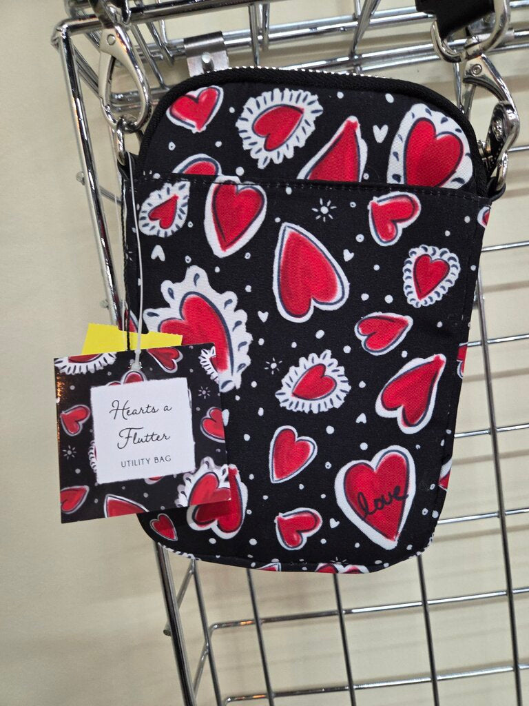 NWT Hearts a Flutter Crossbody by Lug