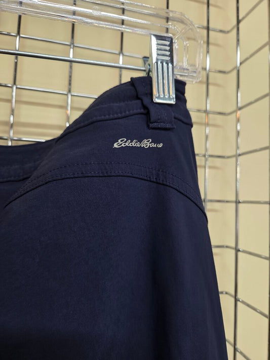 Womens Eddie Bauer Blue Capris sz 8