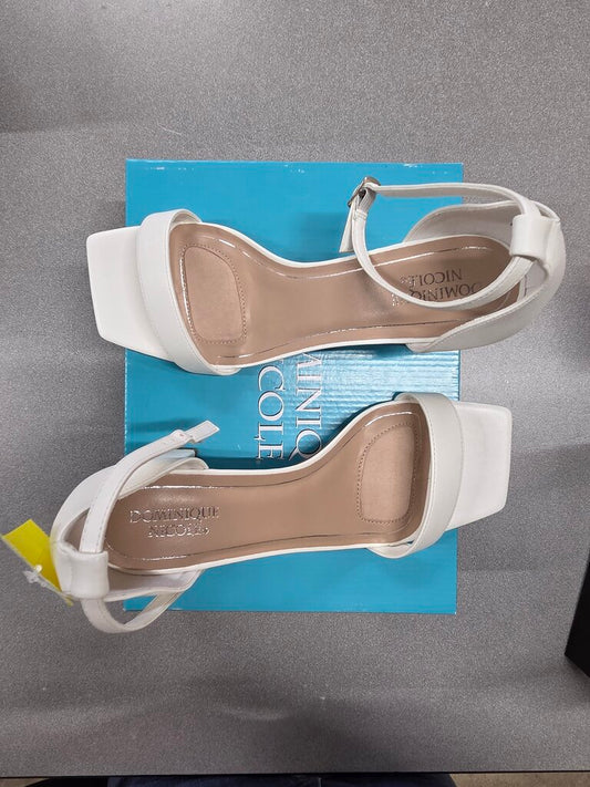 Dominique Nicole Block Heel Sandals 11W