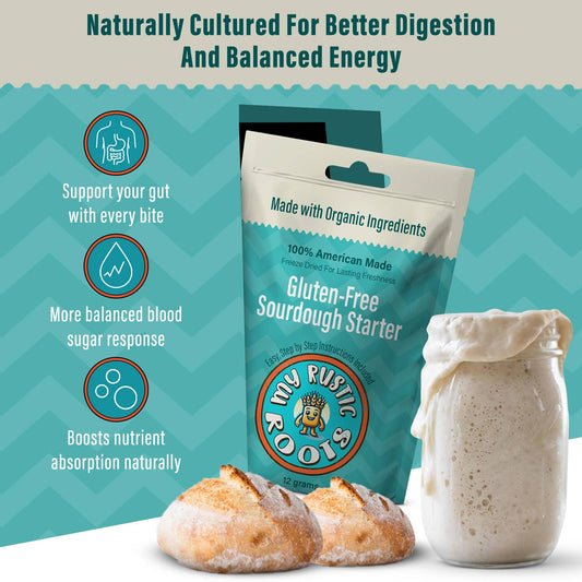 Gluten-Free Sourdough Starter Culture - Bestseller - Organic