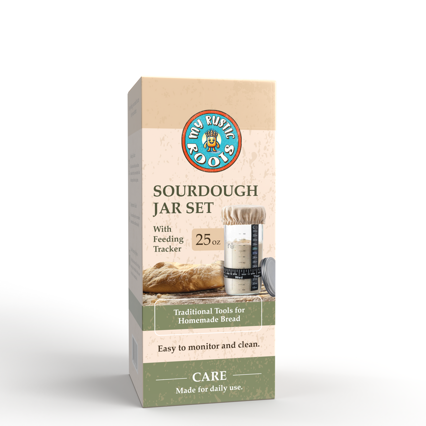 Sourdough Starter Jar Kit