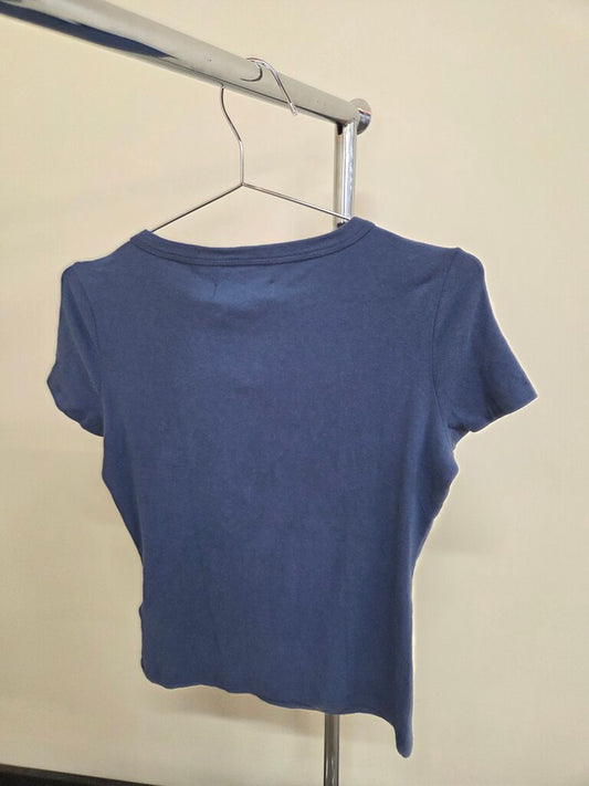 Abercrombie & Fitch 3/4 Button S/S T Shirt