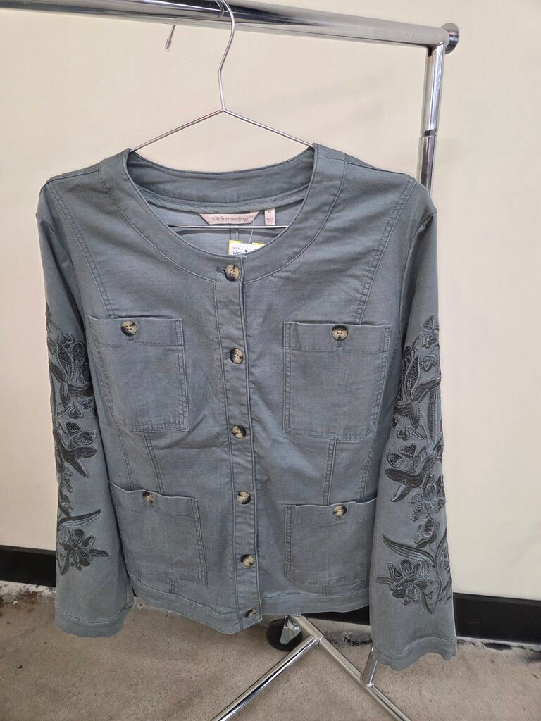 Soft Surroundings blouse with detail