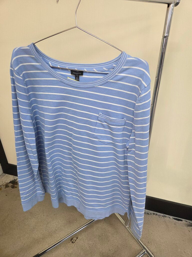 Talbots long sleeve pocket t-shirt