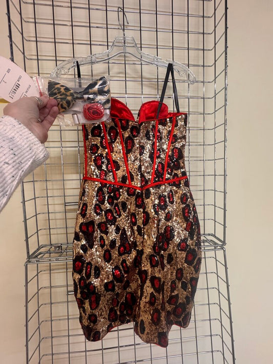SHORT SEQUIN DRESS