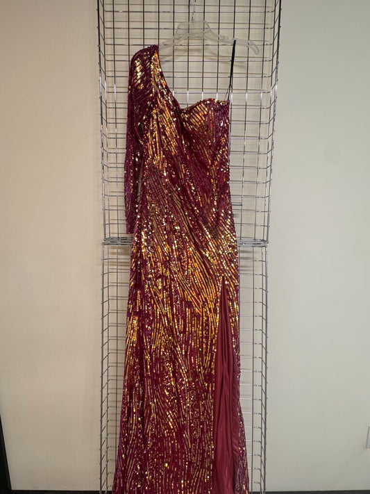 LONG SEQUIN GOWN