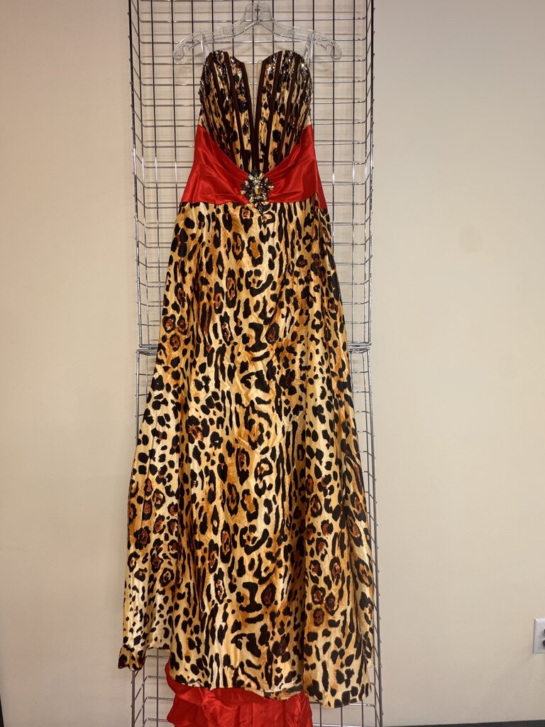 LONG SATIN GOWN