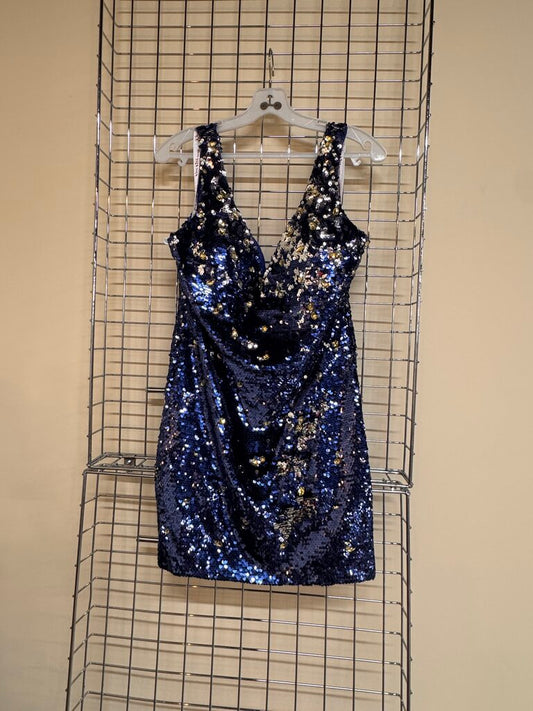 SHORT SEQUIN DRESS