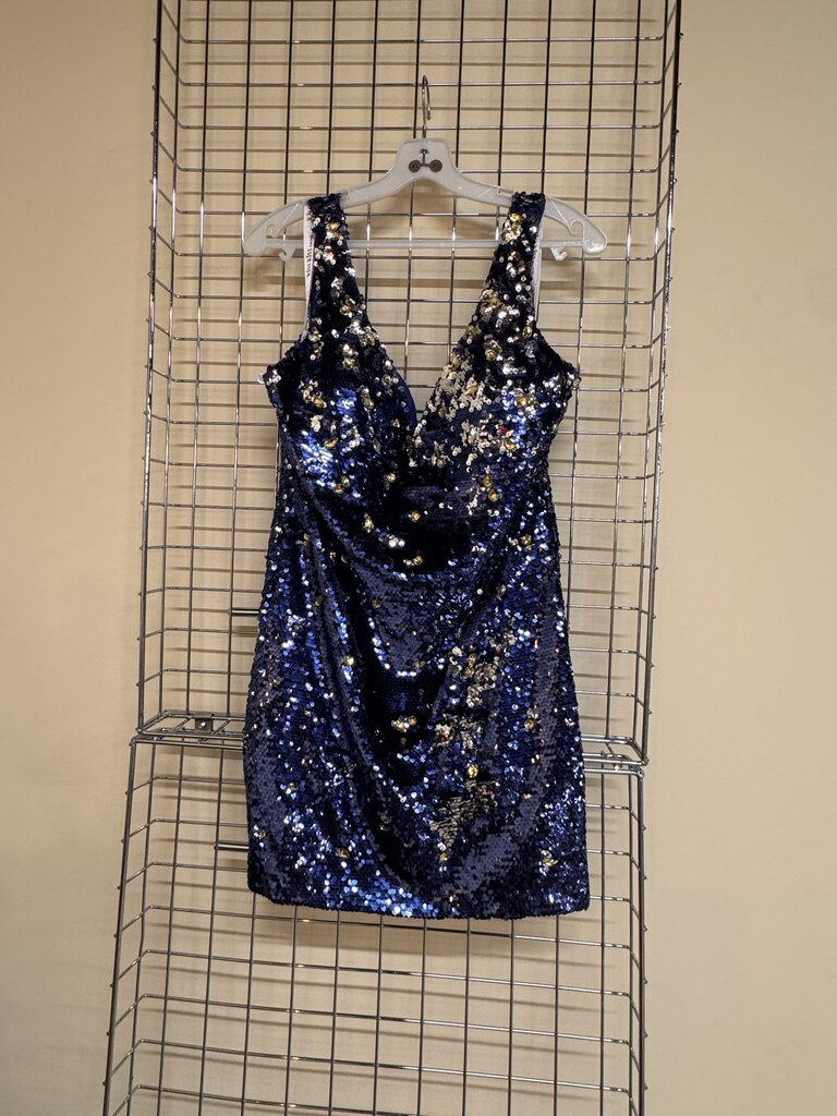 SHORT SEQUIN DRESS