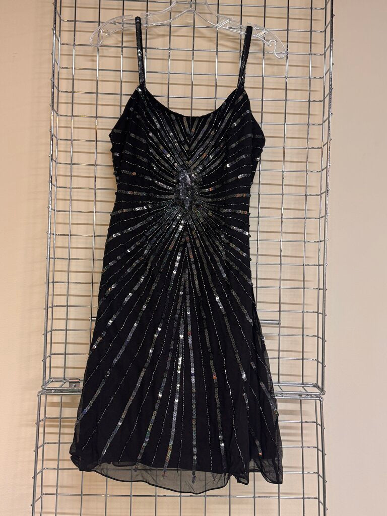 SHORT SEQUIN DRESS