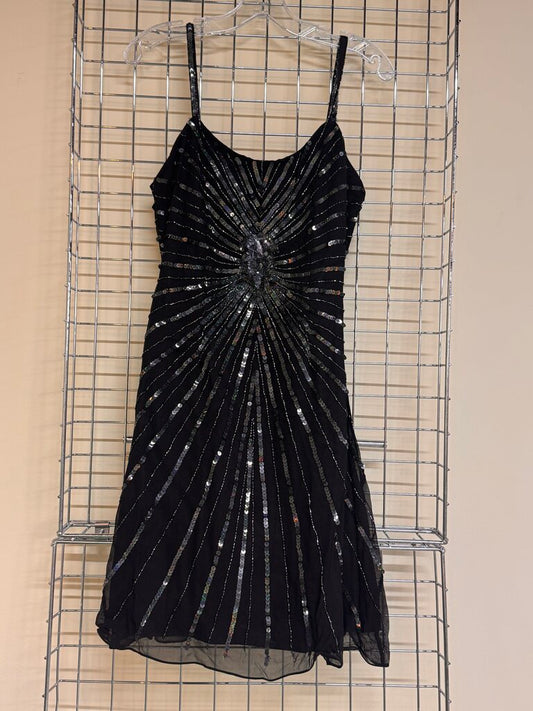 SHORT SEQUIN DRESS