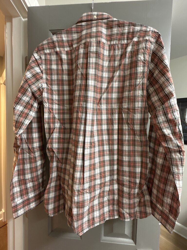 Brooks Brothers NWT Plaid Button Up