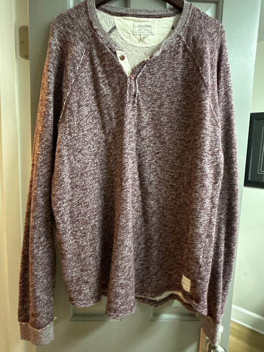 Lucky Brand Knit Vintage Look Long Sleeve Shirt