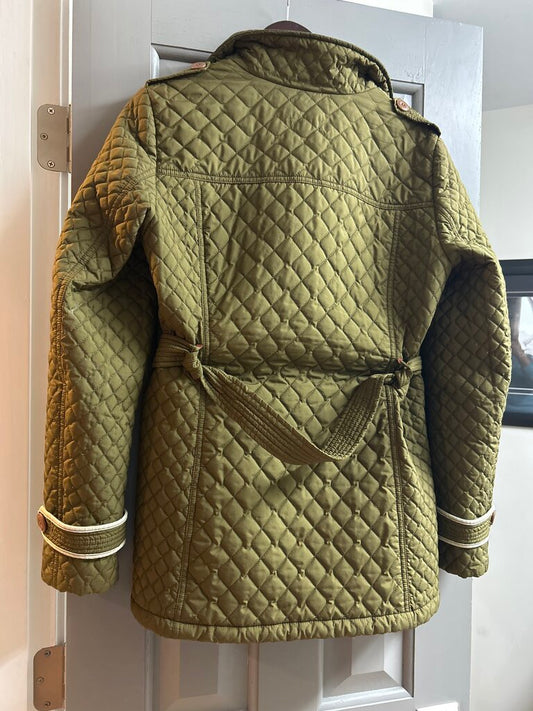Lands End Quilted Jacket sz S